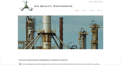 Desktop Screenshot of airqualityengineering.com